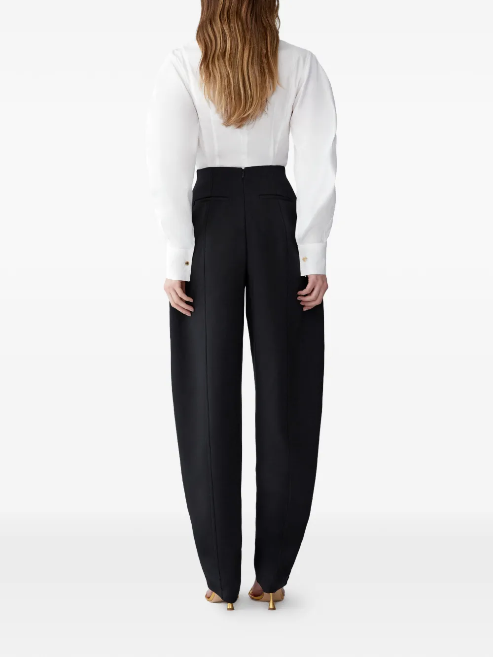 Carolina Herrera Blouse met mouwdetail Wit