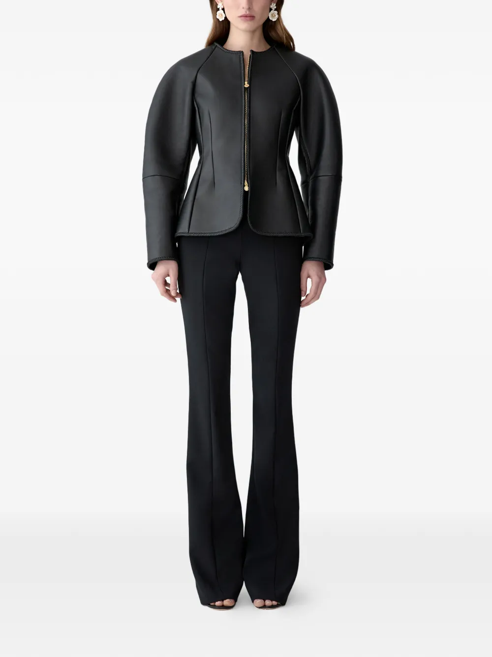 Carolina Herrera Flared broek Zwart