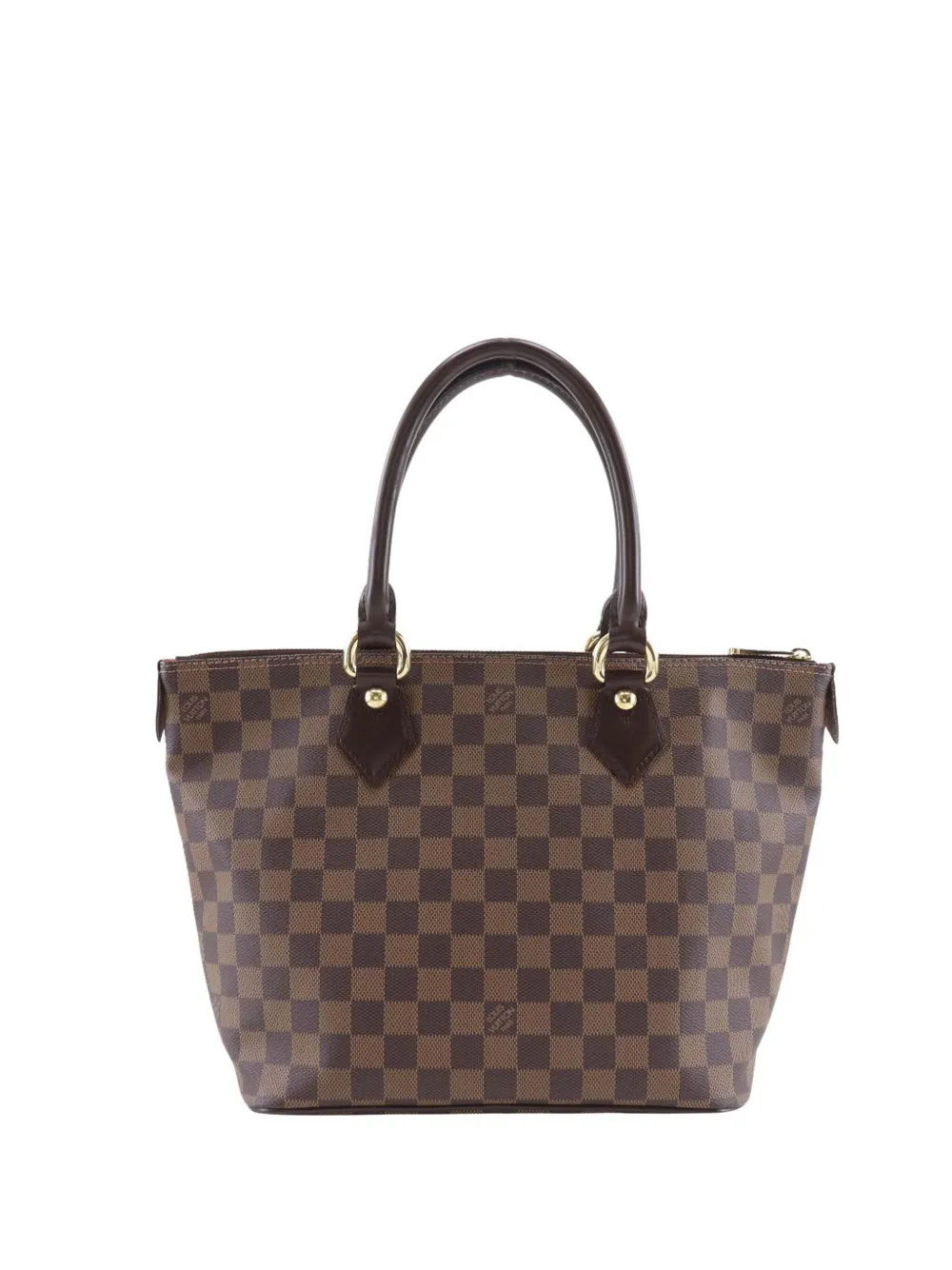 Louis Vuitton Pre-Owned Borsa a mano Saleya PM in tela Damier Ebène 2007 - Marrone