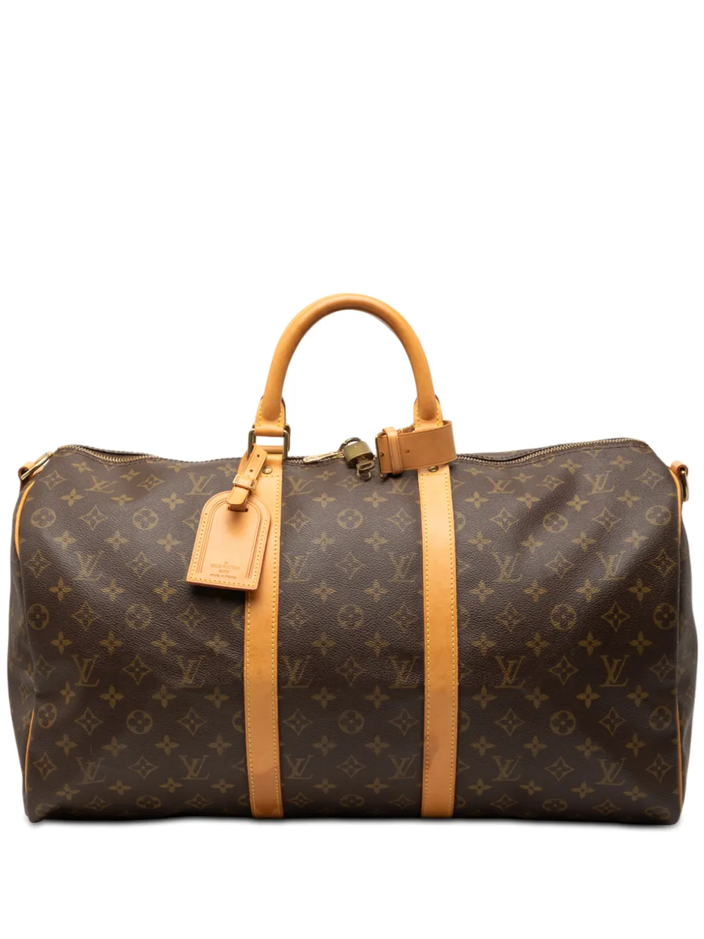 Louis Vuitton Pre-Owned 1997 Monogram Keepall Bandouliere 50 travel bag - Marrone