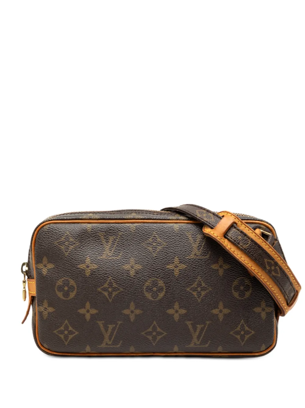 Louis Vuitton Pre-Owned Borsa a tracolla Marly Bandouliere con monogramma 2004 - Marrone