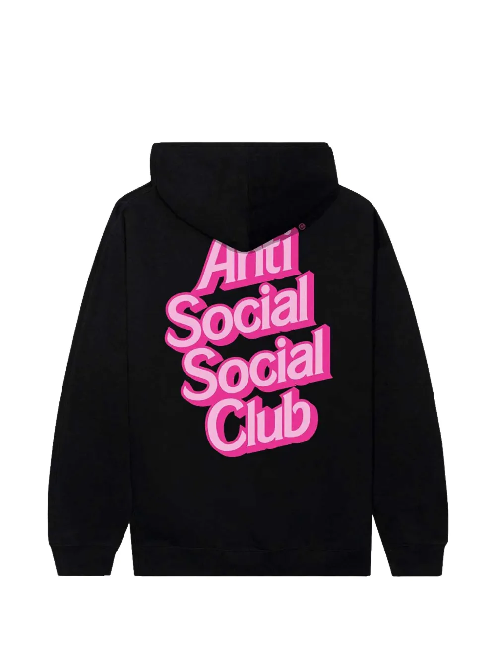Anti Social Club Timeless hoodie Zwart