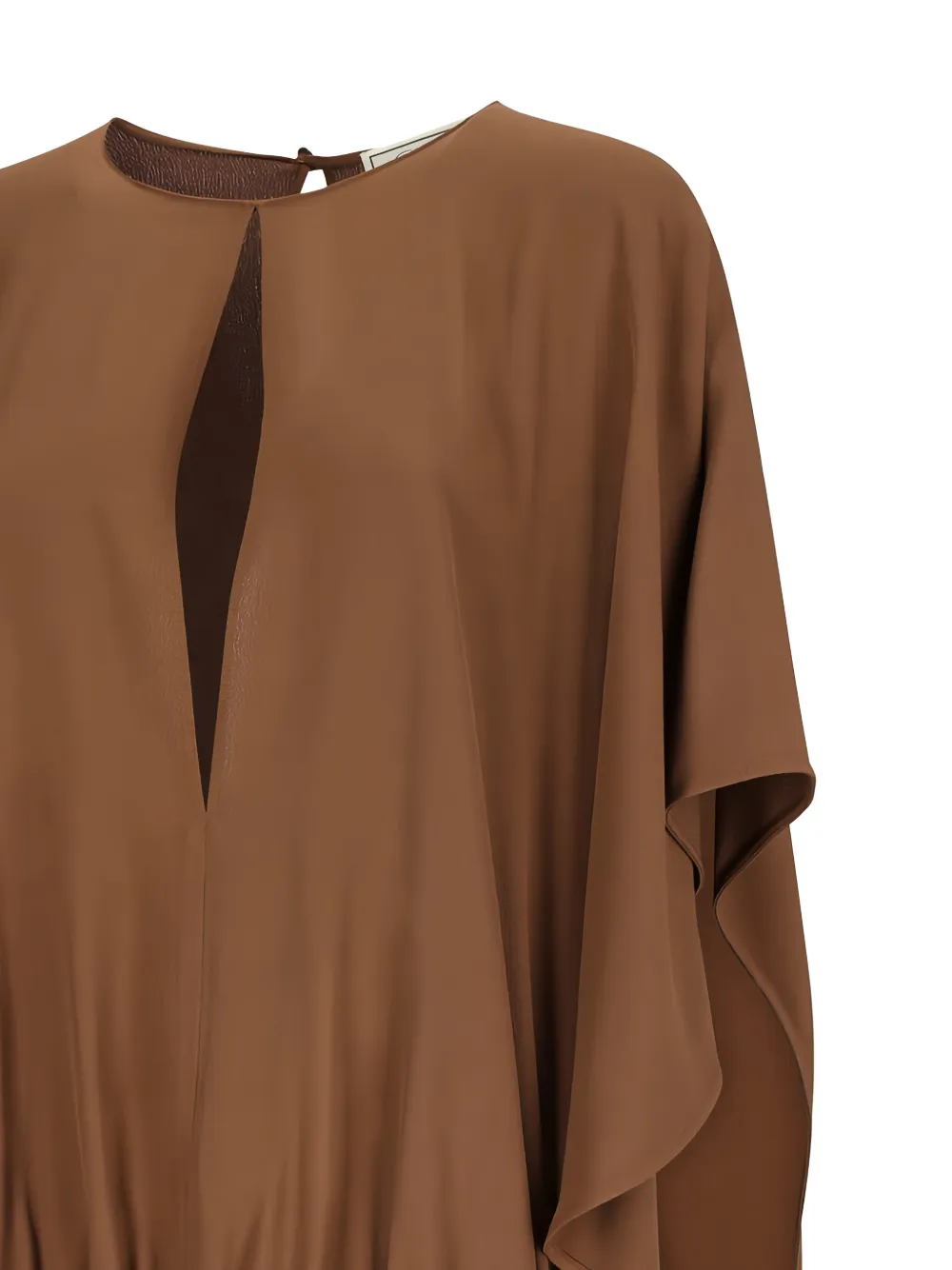  Blumarine Ruffled Blouse - Brown 