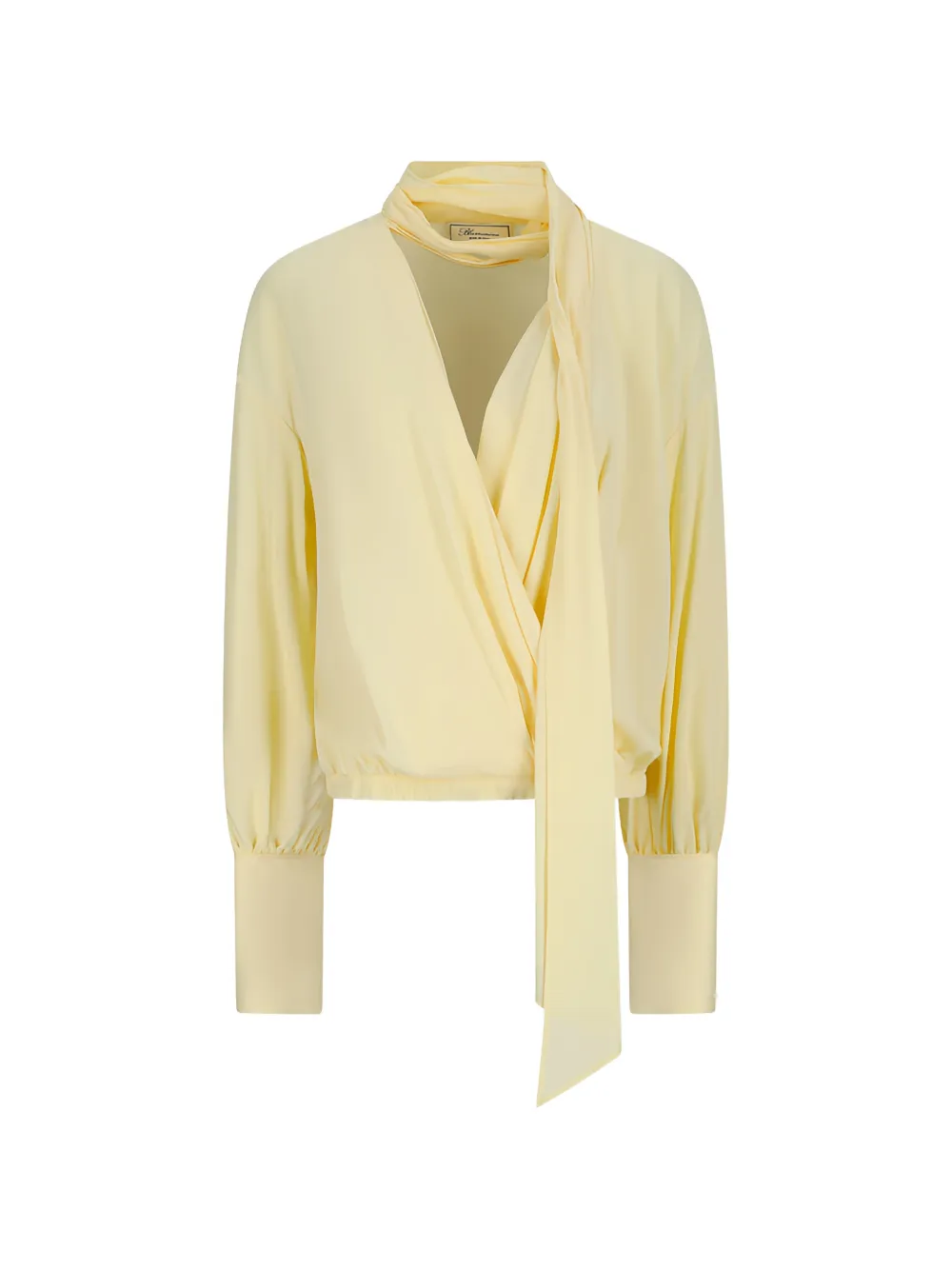 Blumarine tie-neck blouse - Giallo