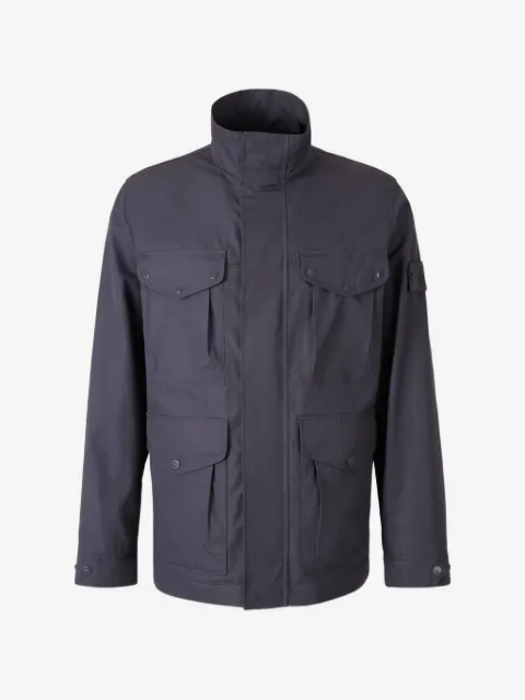 Stone Island buttoned flap-pocket jacket