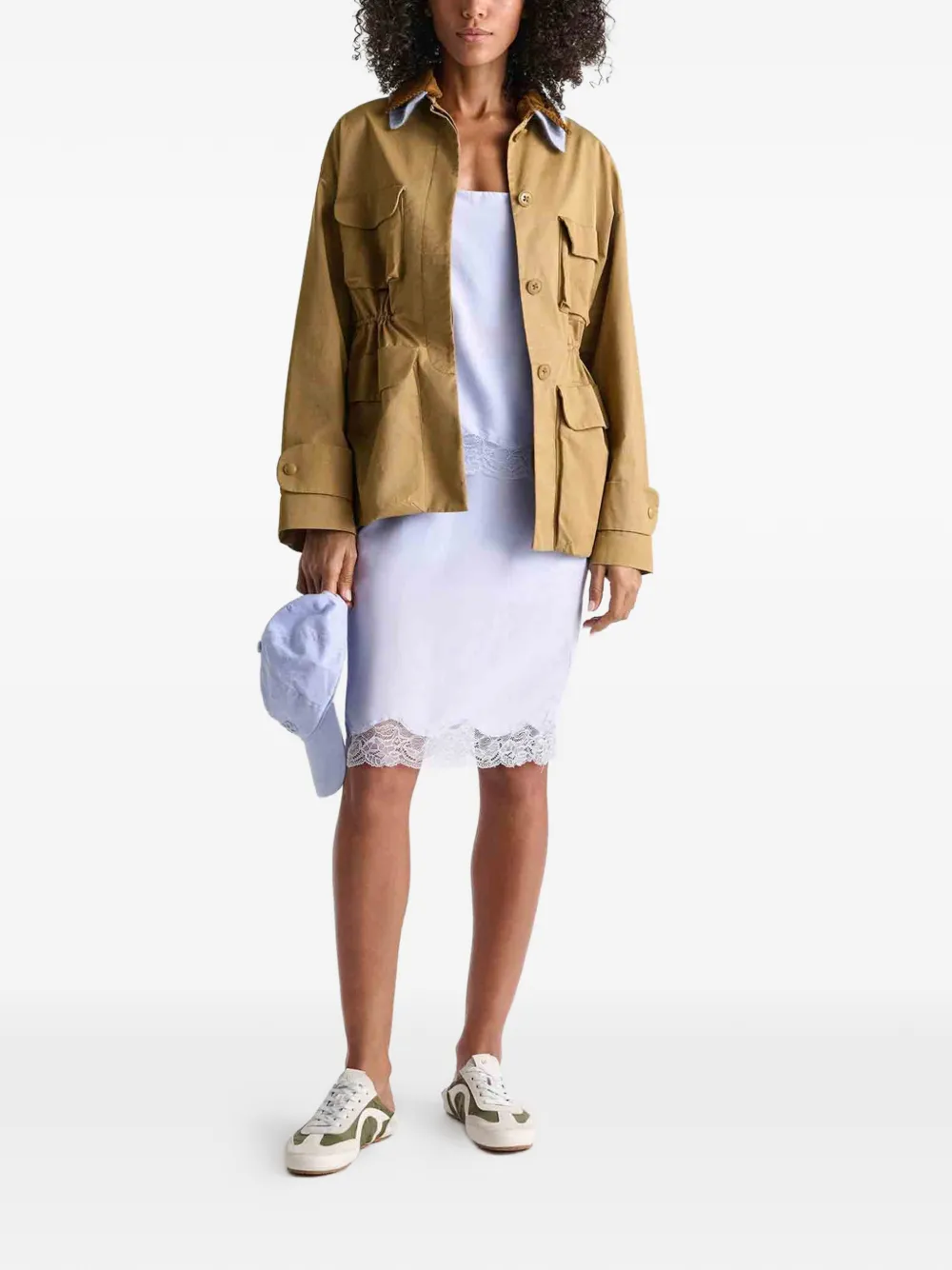  Dorothee Schumacher Patch Pocket Jacket - Neutrals 