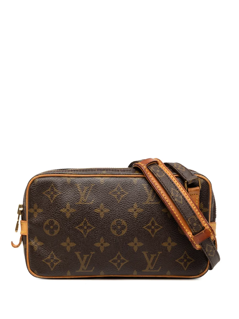 Louis Vuitton Pre-Owned 1991 Monogram Pochette Marly Bandouliere crossbody bag - Braun
