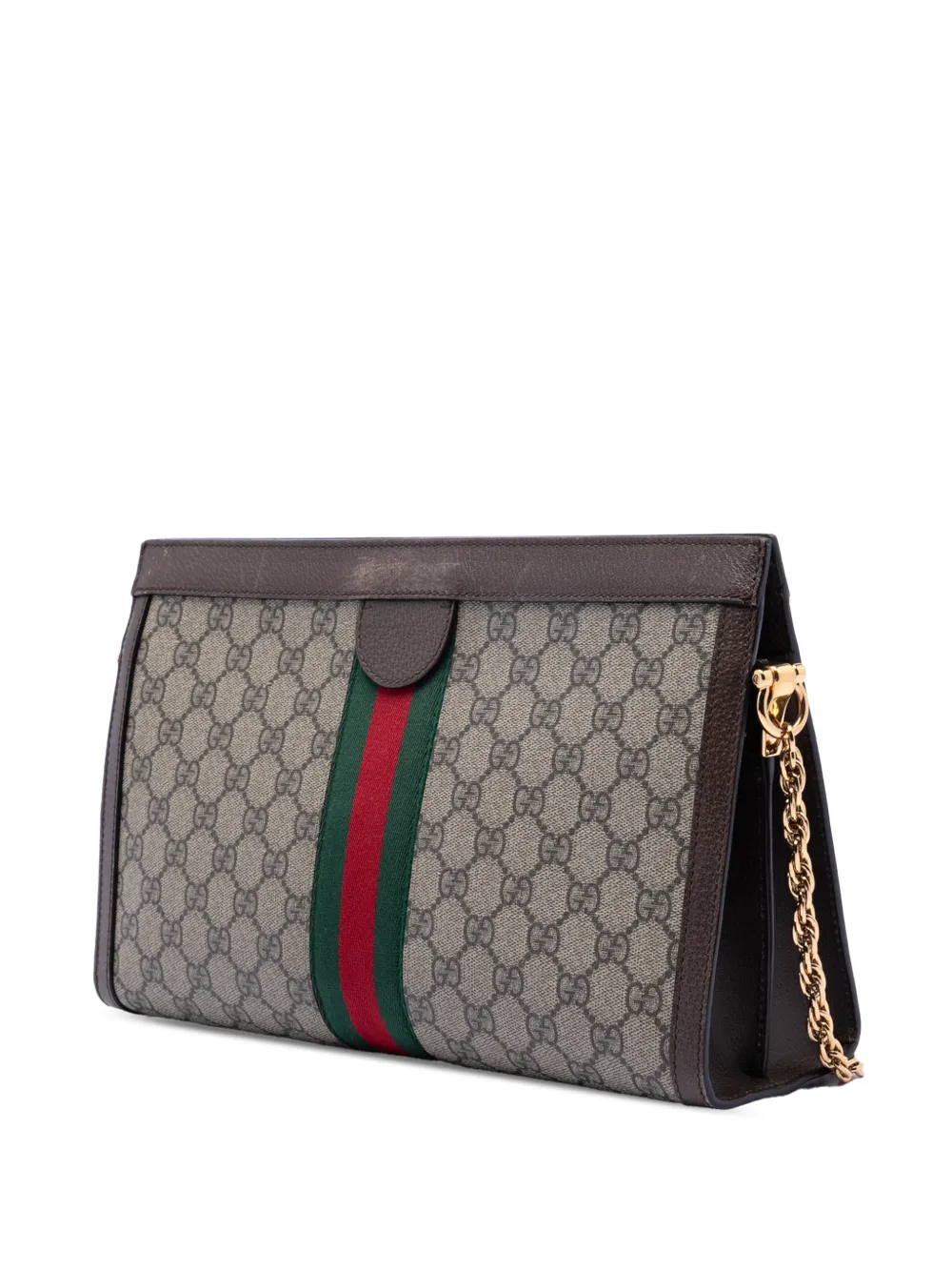 2016-2026 Medium Gg Supreme Web Ophidia Chain Shoulder Bag