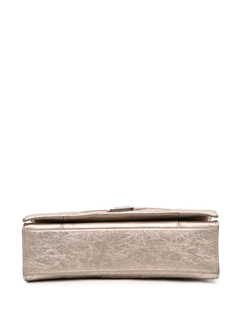 2011-2025 Small Metallic Calfskin Crush Chain Shoulder Bag