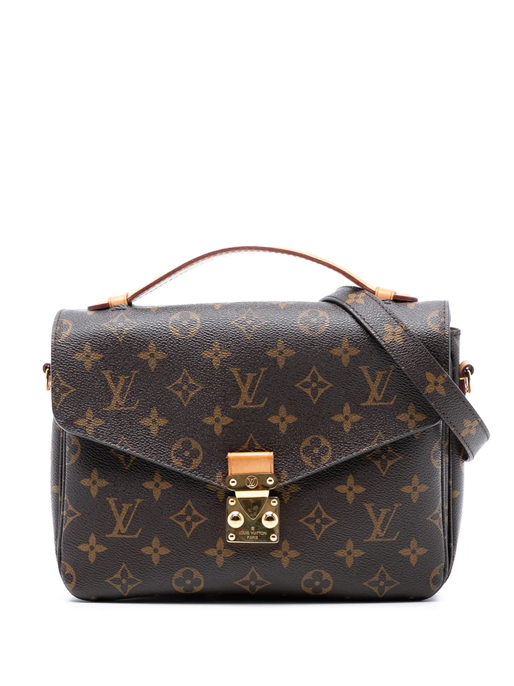 Louis Vuitton Pre-Owned 2016 Monogram Pochette Metis satchel - Marrone