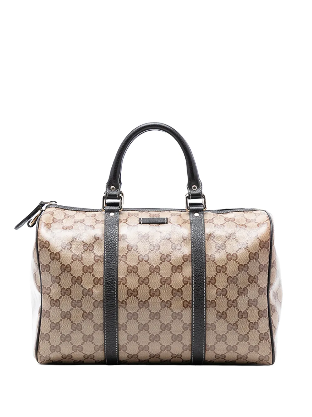 Gucci Pre-Owned 2016-2025 Medium GG Crystal Joy boston bag - Marrone