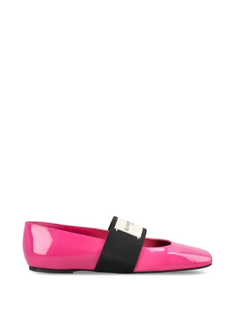 Givenchy Sliced strap-detail ballet flats