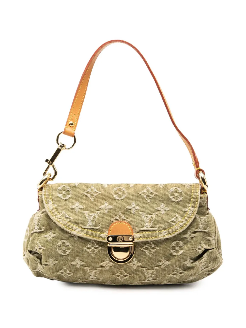 Louis Vuitton Pre-Owned Borsa a spalla Pleaty mini con monogramma 2006 - Verde