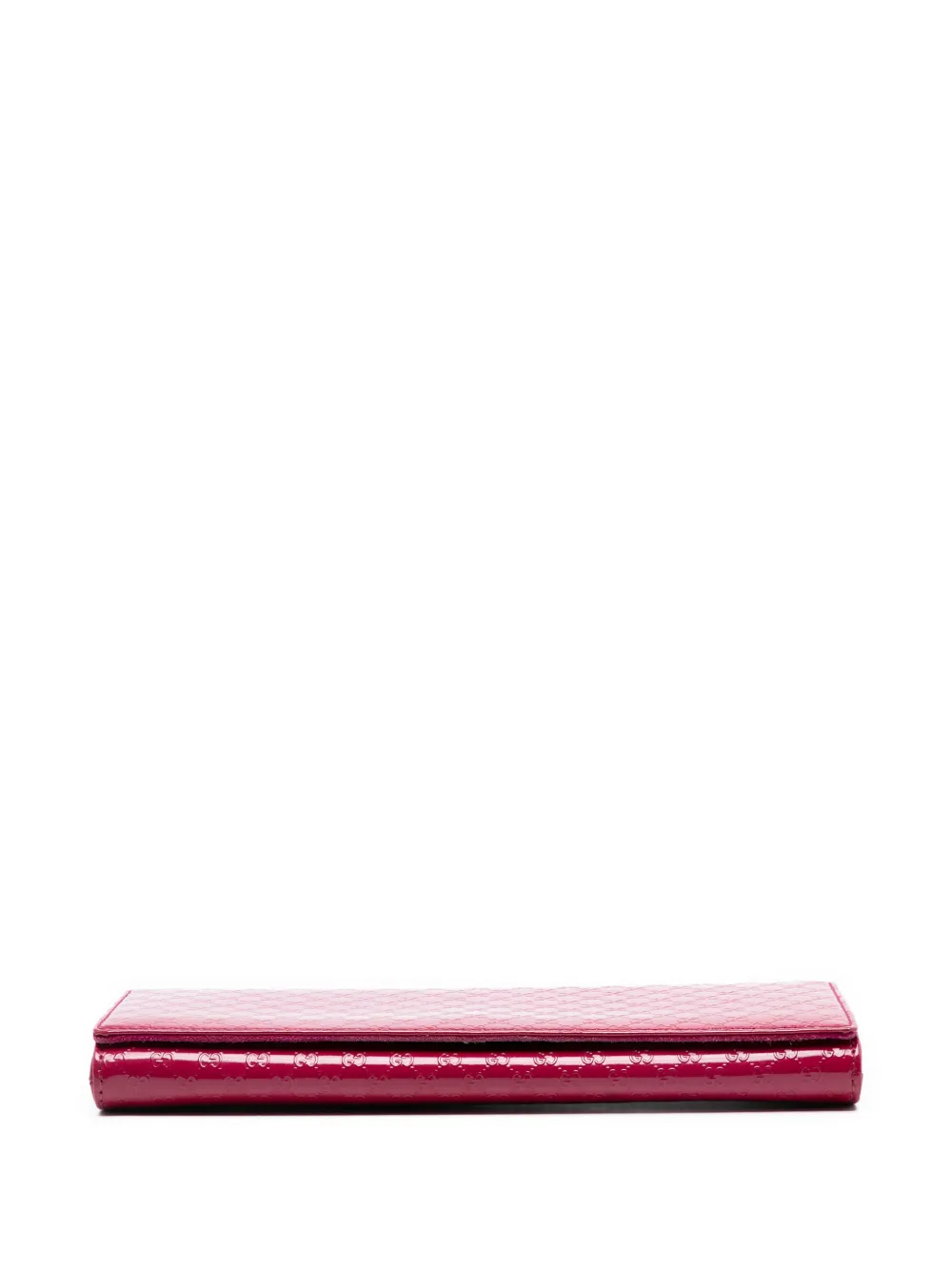2016-2025 Microguccissima Patent Broadway Clutch Bag