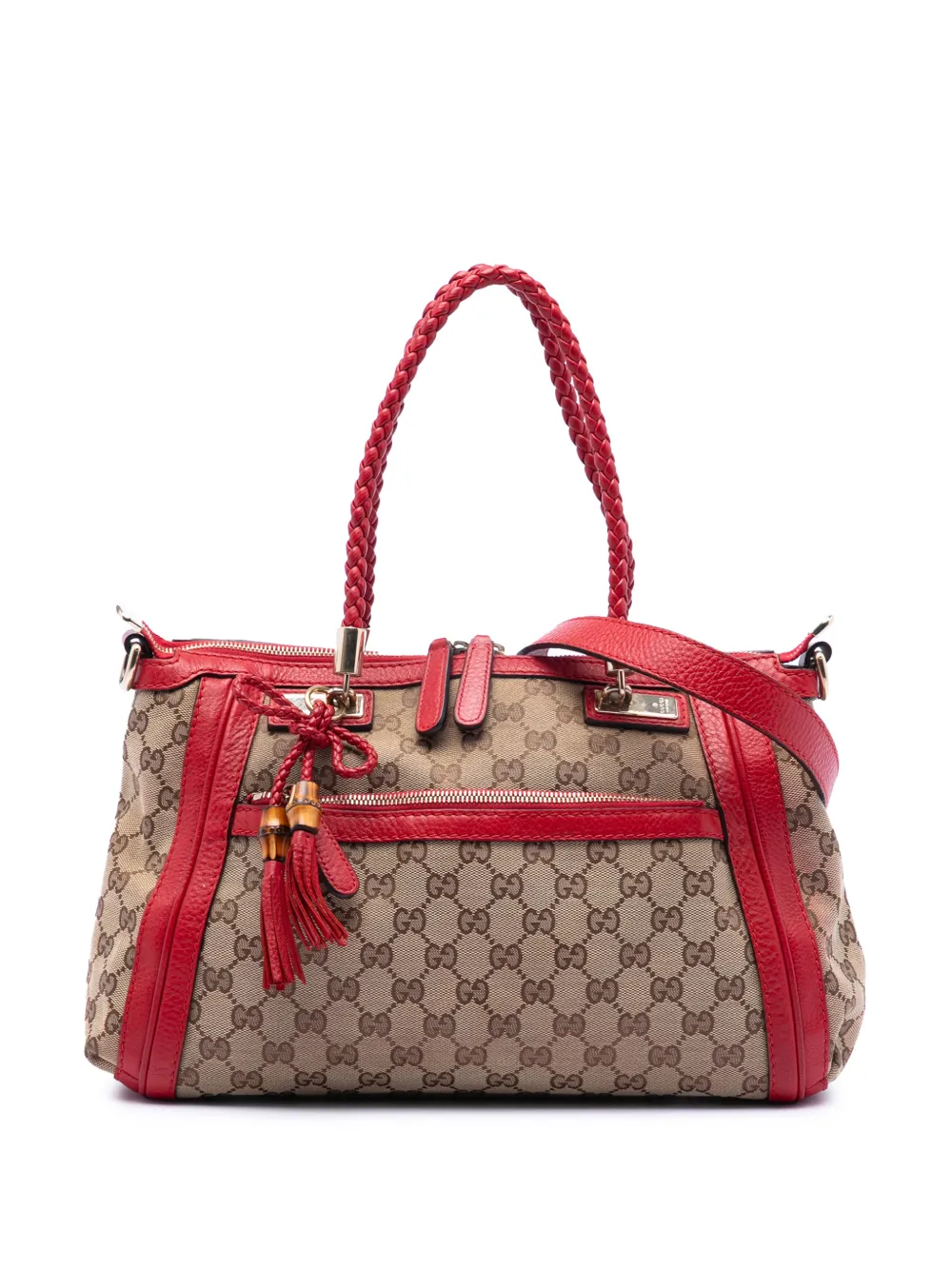 Gucci Pre-Owned 2016-2025 GG Canvas Bella satchel - Marrone