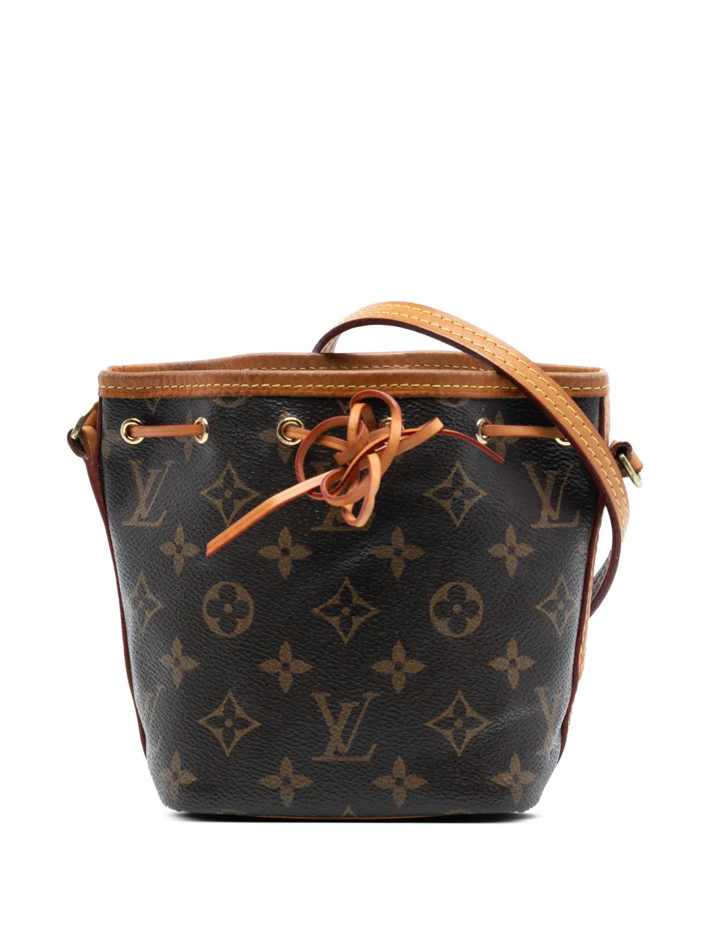 Louis Vuitton Pre-Owned 2020 Monogram Nano Noe bucket bag - Marrone