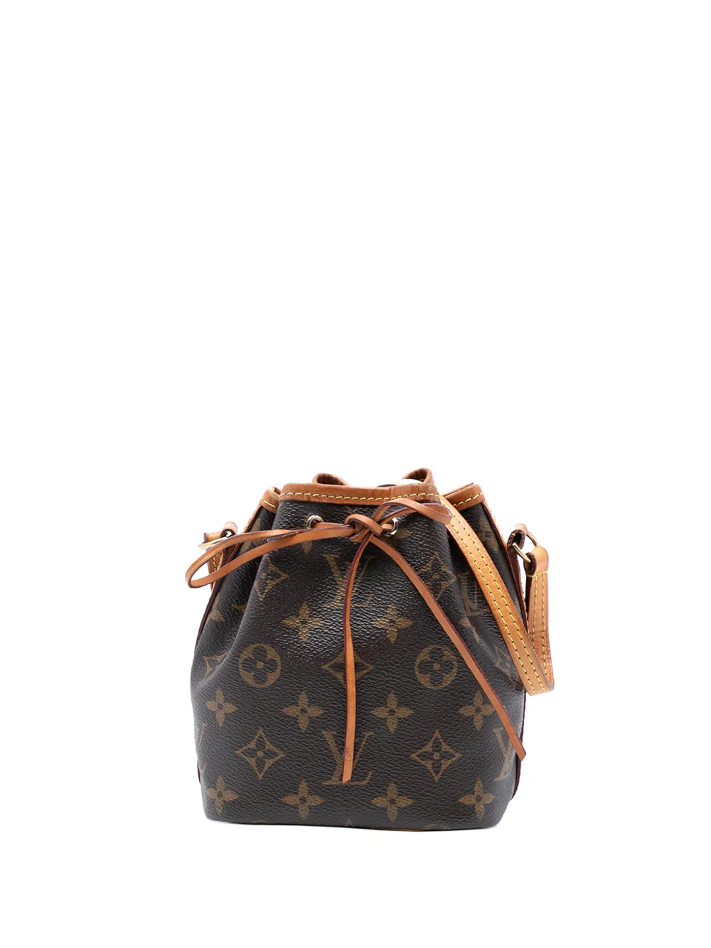 Louis Vuitton Pre-Owned 2015 Monogram Nano Noe bucket bag - Marrone