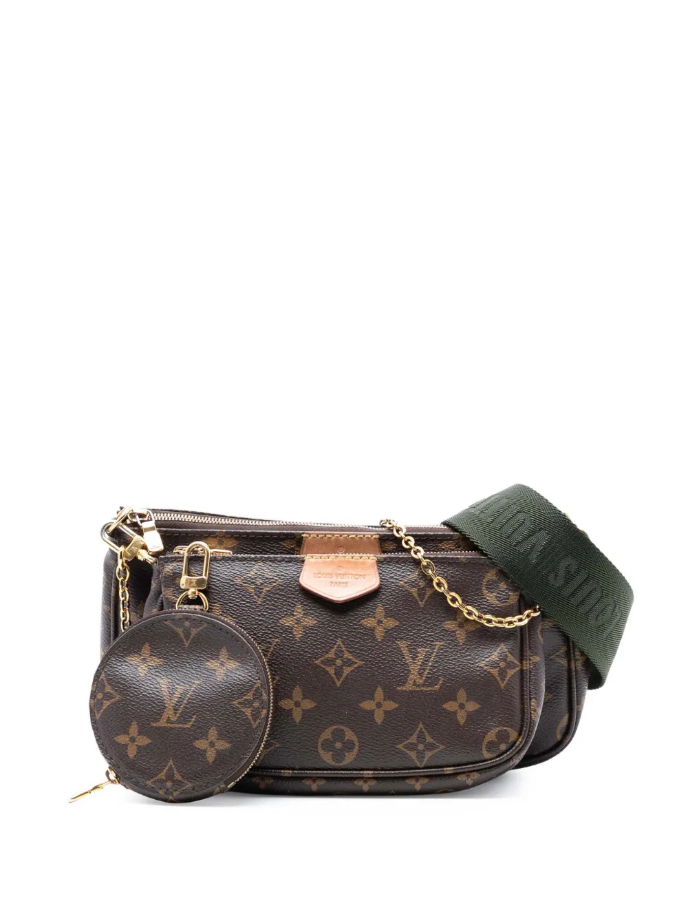 Louis Vuitton Pre-Owned 2020 Monogram Multi Pochette Accessoires satchel - Marrone