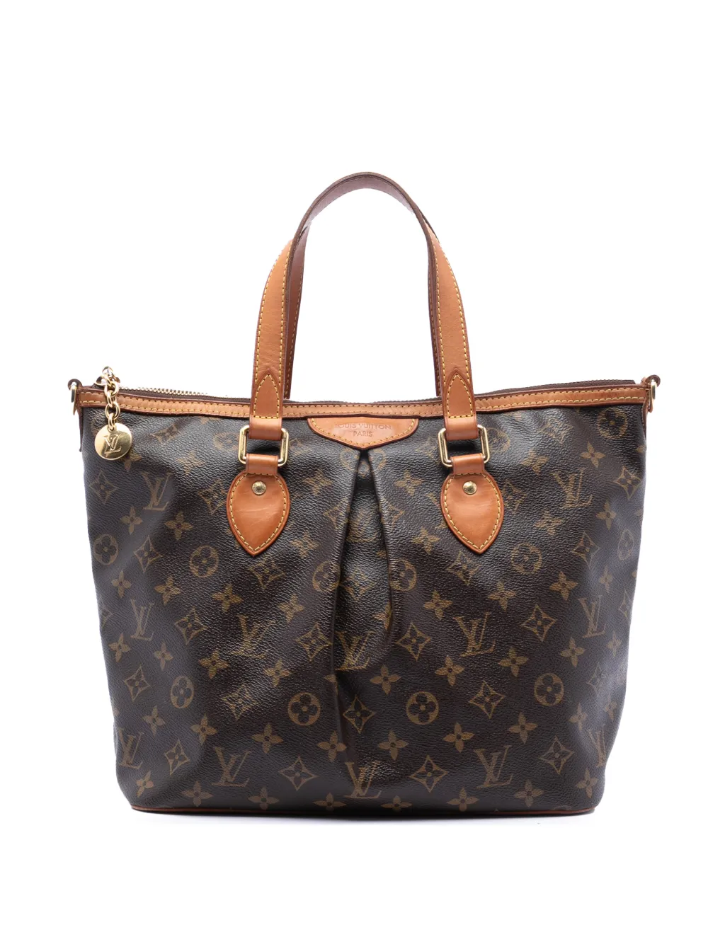 Louis Vuitton Pre-Owned 2008 Monogram Palermo PM satchel - Braun