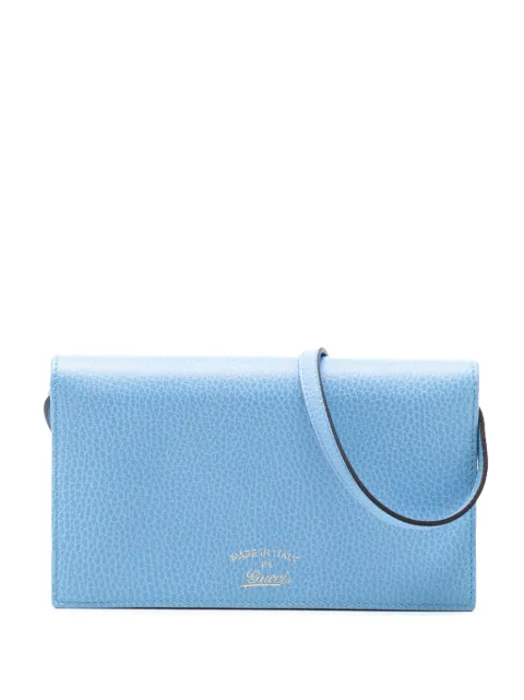 Gucci Pre-Owned 2000-2015 Dollar Calfskin Swing Wallet On Strap crossbody bag