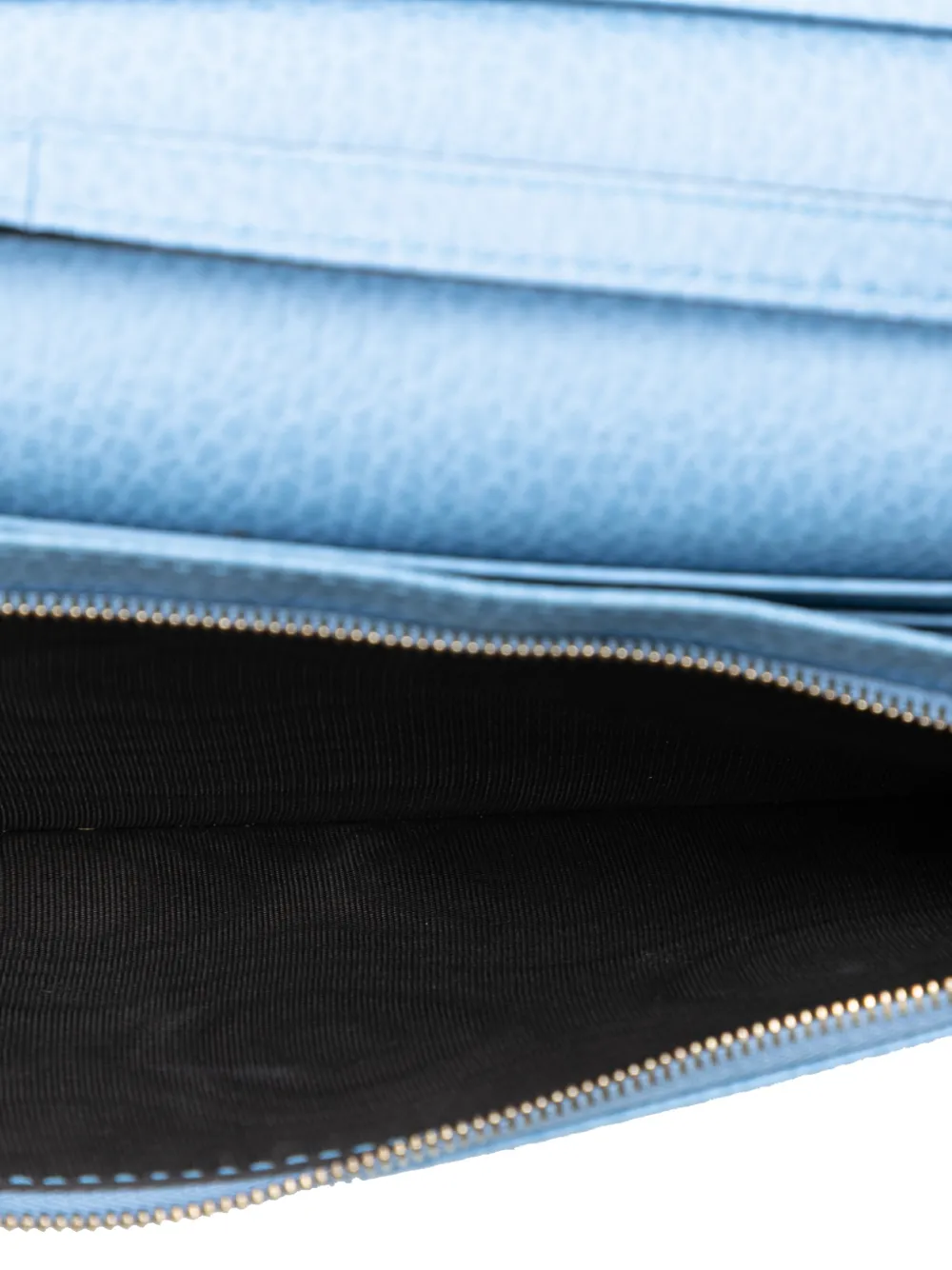 2000-2015 Dollar Calfskin Swing Wallet On Strap Crossbody Bag
