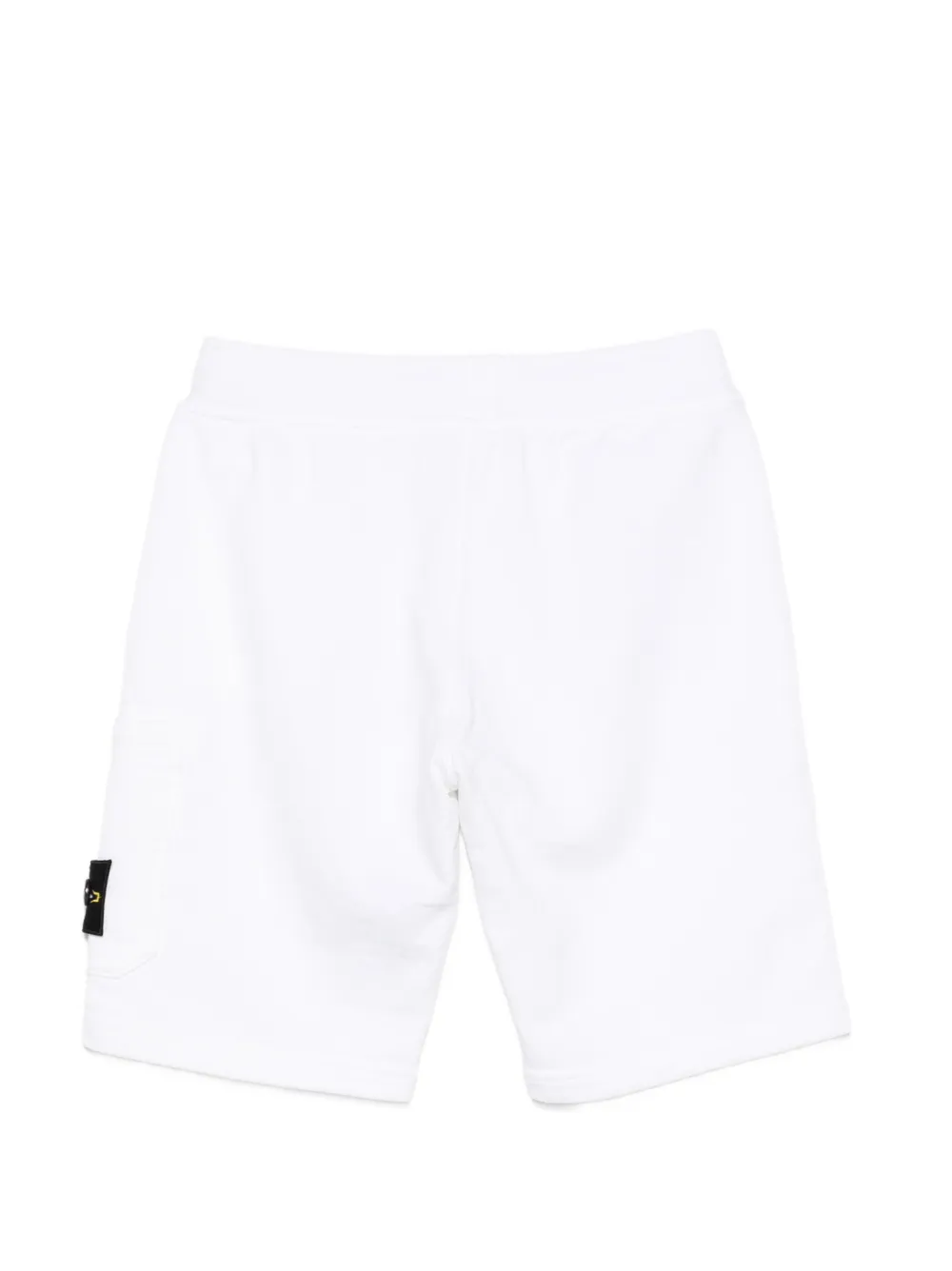  Stone Island Junior White Shorts 