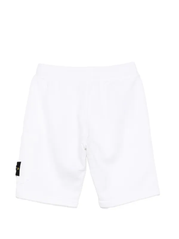 Stone Island Junior ショートパンツ セット | ホワイト | FARFETCH JP