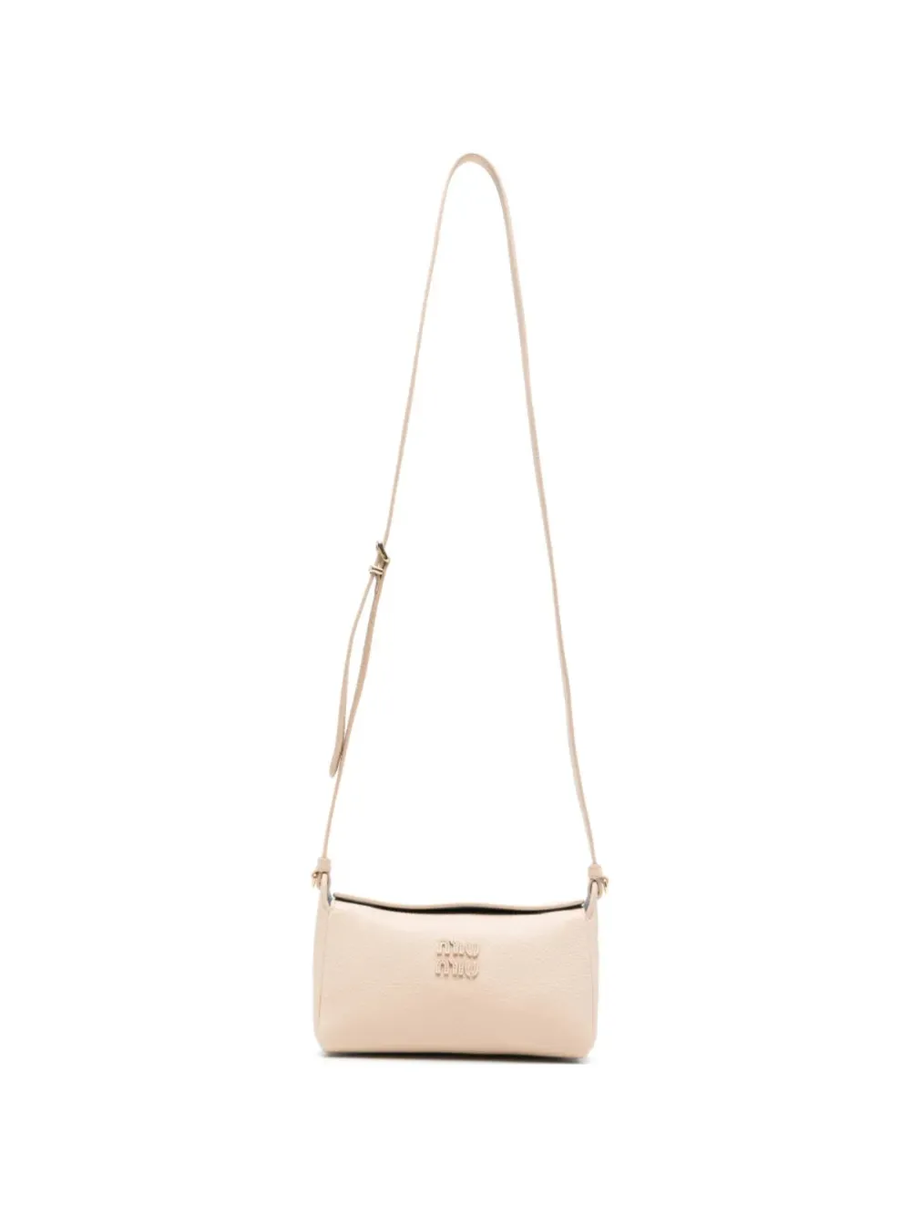 Miu Miu leather cross body bag - Toni neutri