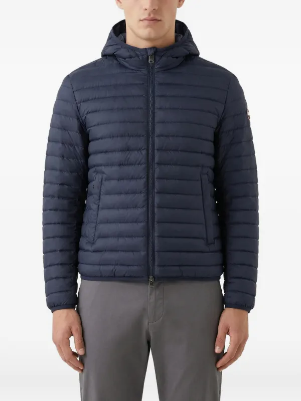 Colmar フーデッド キルティング ジャケット | ブルー | FARFETCH JP