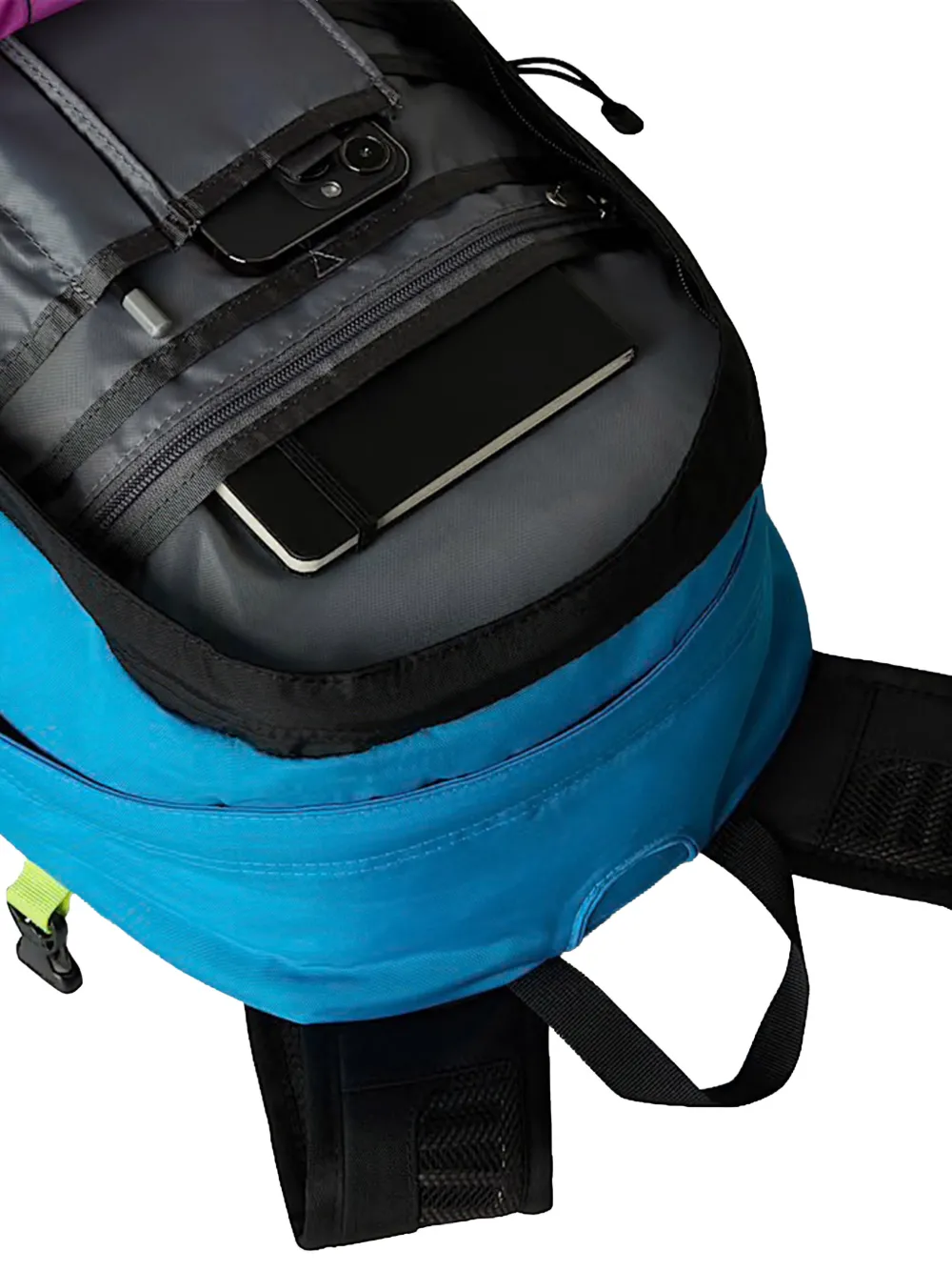 The North Face Rugzak met logopatch Blauw