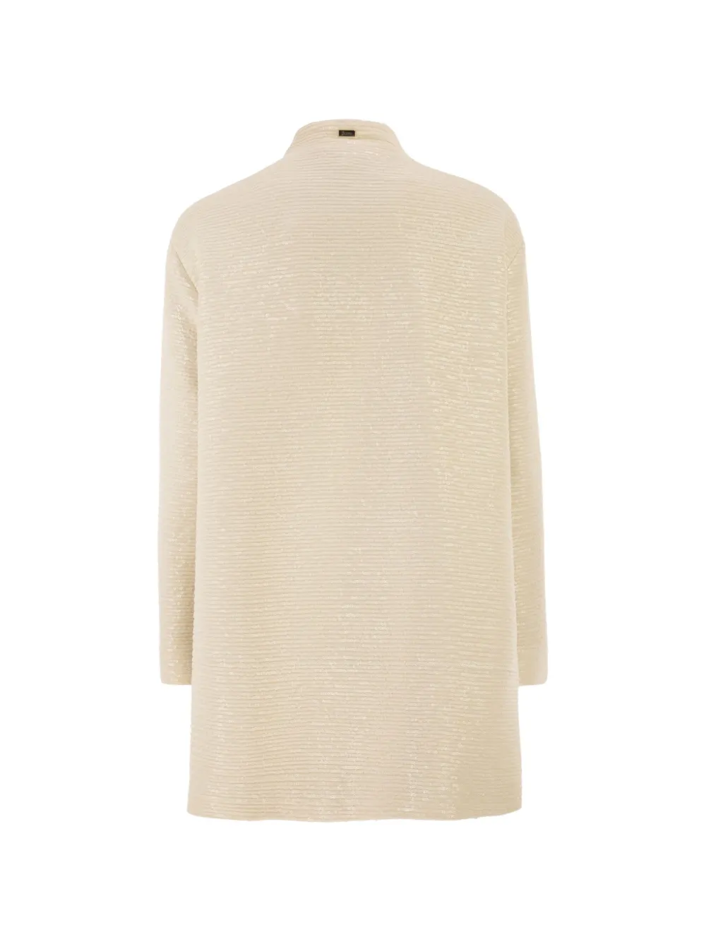 Herno Jas met enkele rij knopen Beige