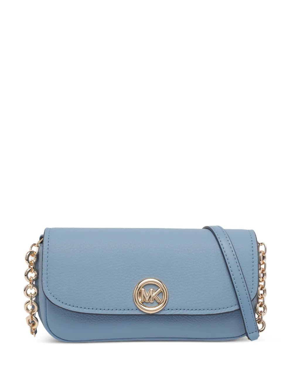 Michael Michael Kors logo-plaque shoulder bag - Blu