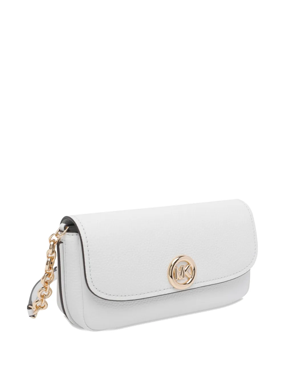 Michael Kors Schoudertas met logoplakkaat Wit