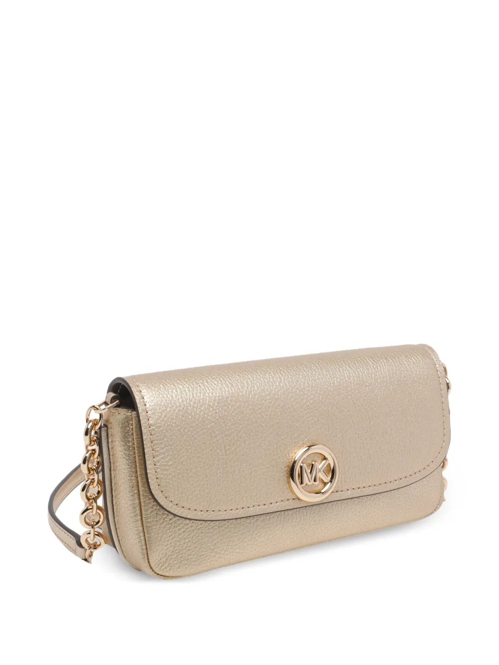 Michael Kors Schoudertas met logoplakkaat Goud
