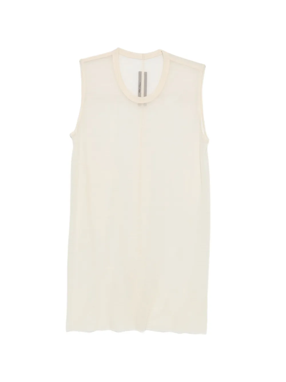 Rick Owens crew-neck tank top - Toni neutri