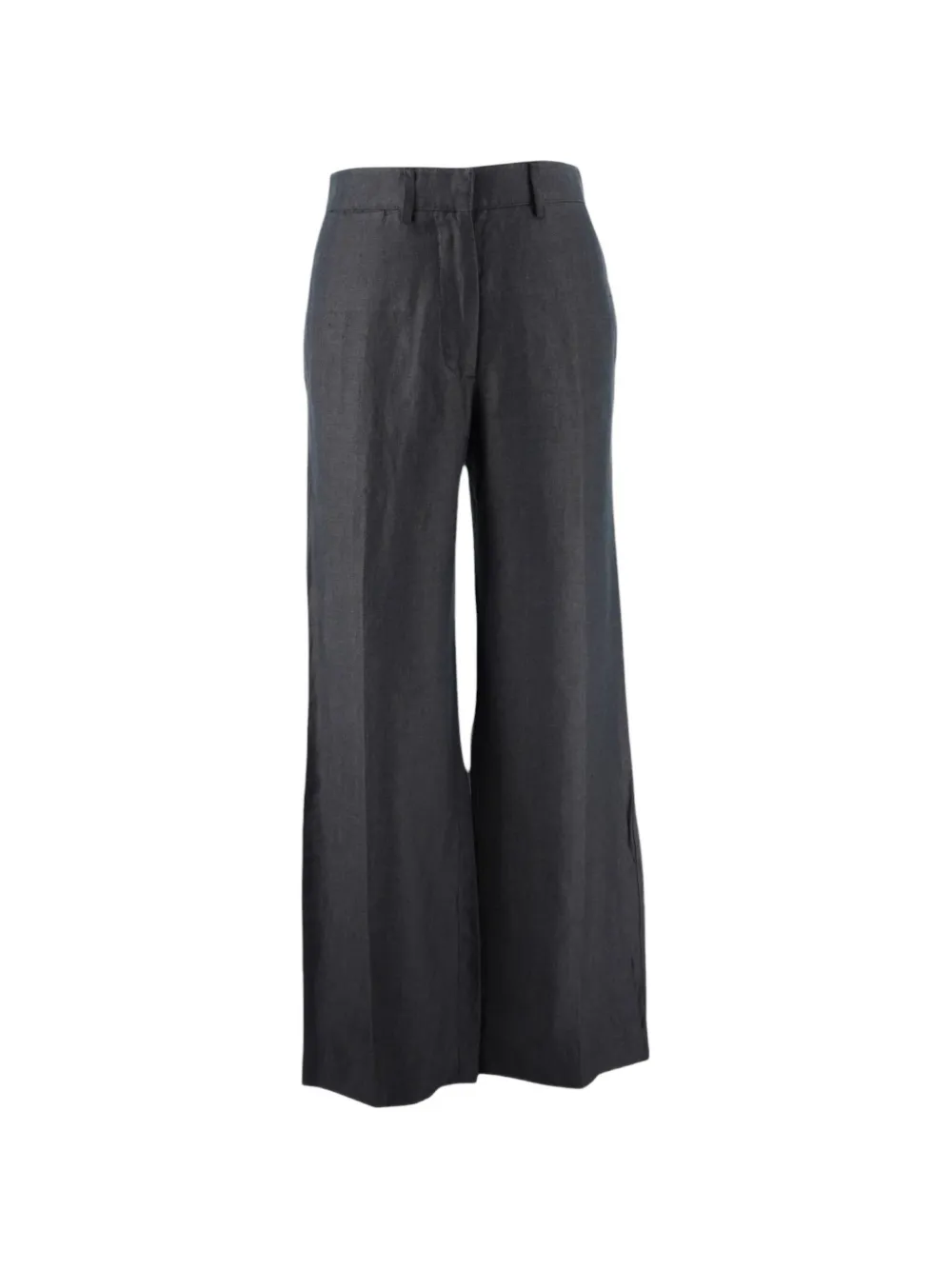 Giorgio Armani Pre-Owned linen trousers - Grigio