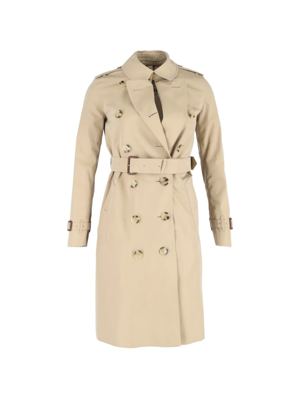 Burberry Pre-Owned Chelsea double-breasted trench coat - Toni neutri