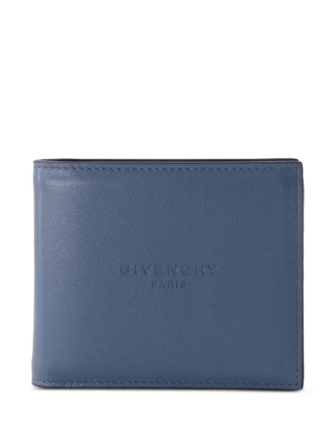 Givenchy embossed logo flap wallet