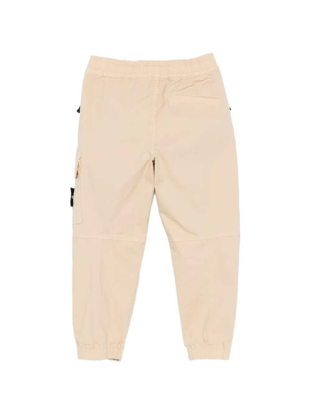 Stone Island Junior Broek met logopatch Beige