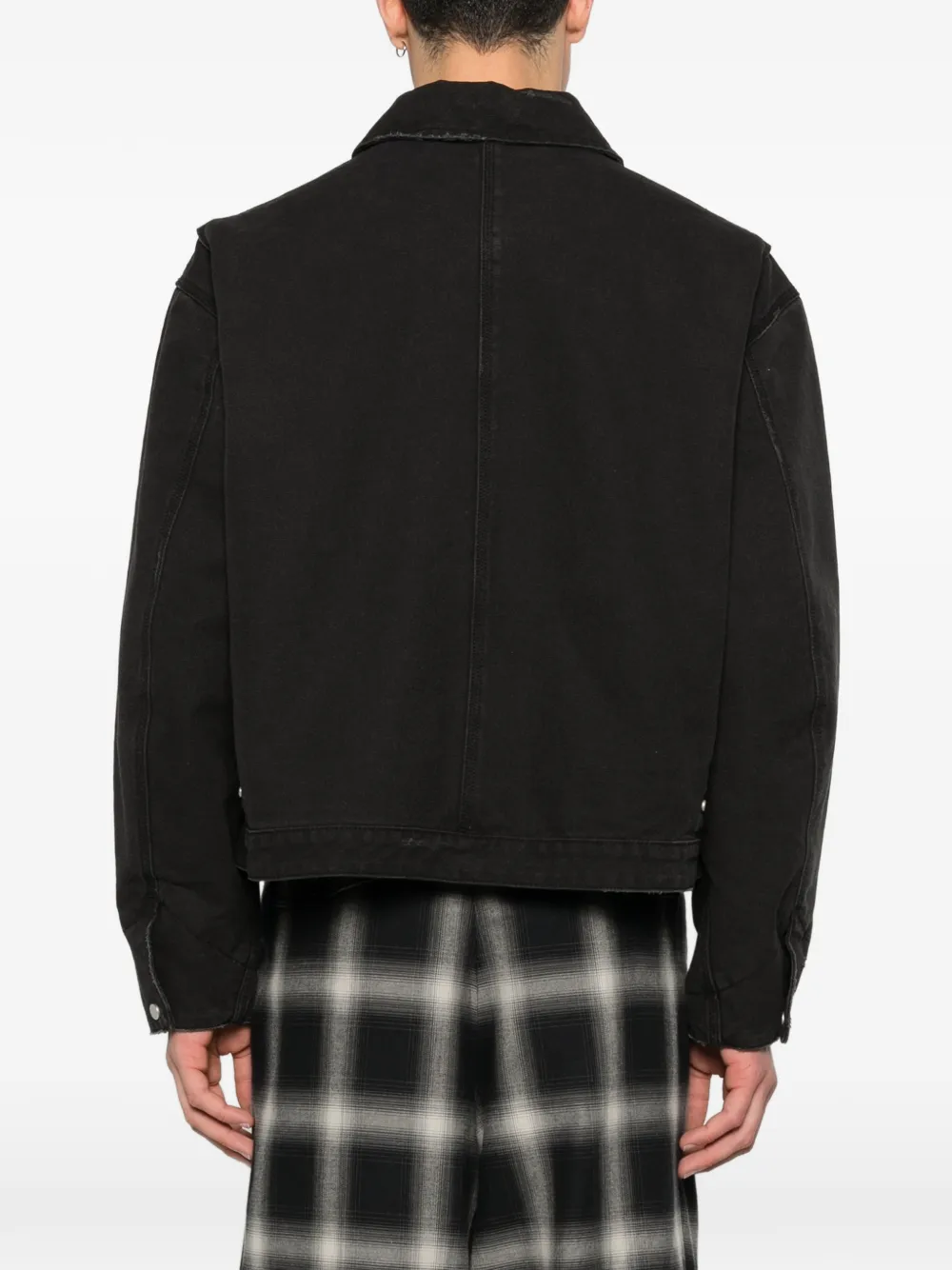 Represent Cargo jack met lange mouwen Zwart