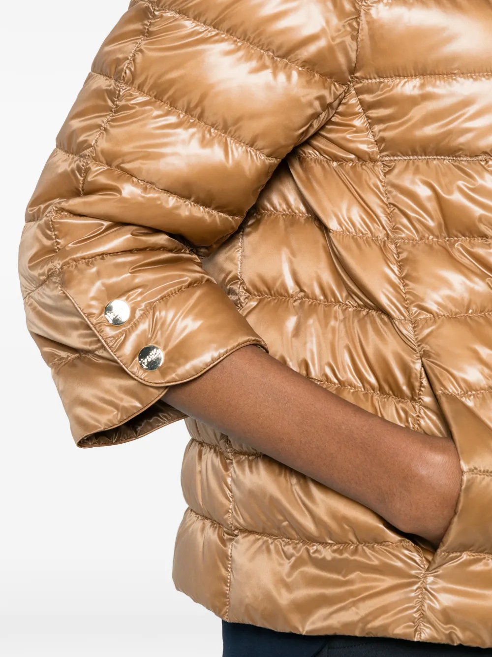 Herno Gewatteerd jack Beige