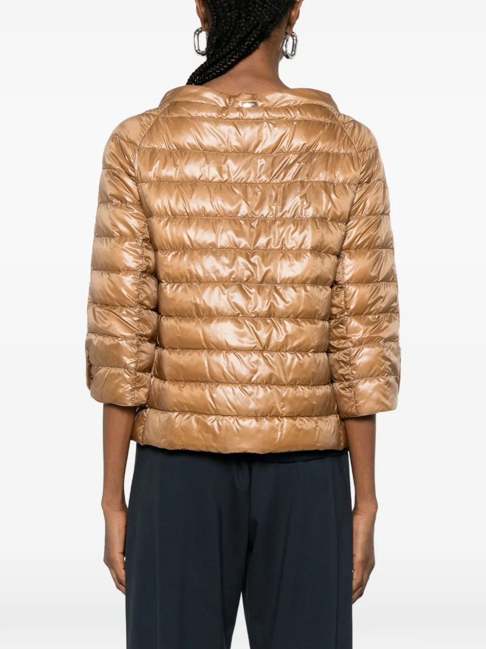 Herno Gewatteerd jack Beige