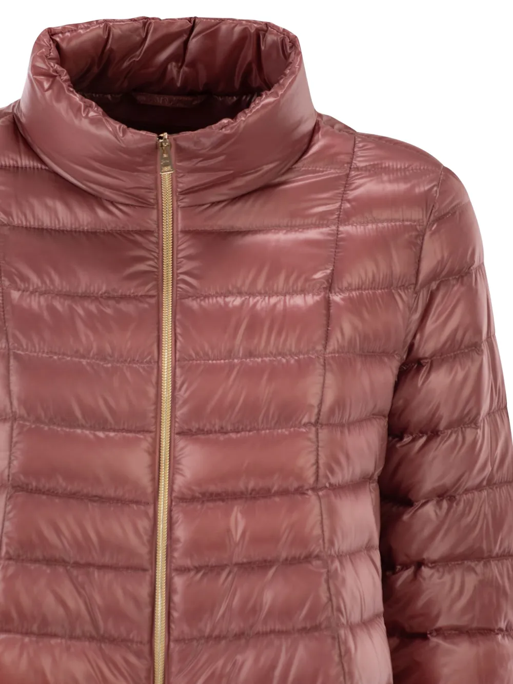 Herno Gewatteerd jack met rits Roze
