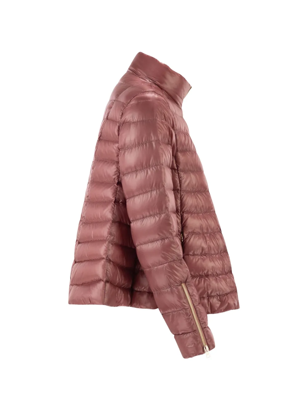 Herno Gewatteerd jack met rits Roze