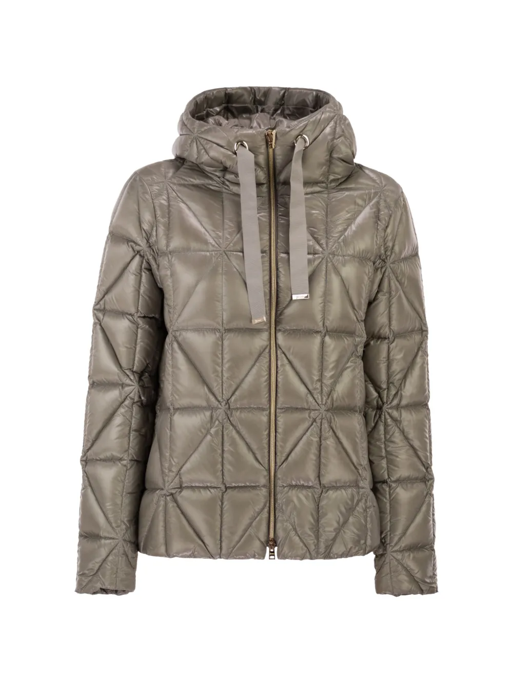 Herno geometric star quilted jacket - Grigio