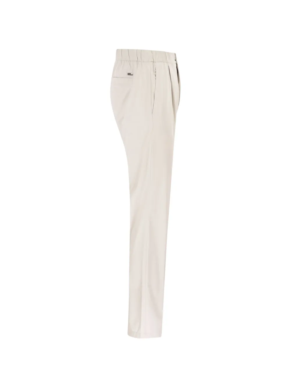  Herno Pleat Elasticated Trousers - Neutrals 