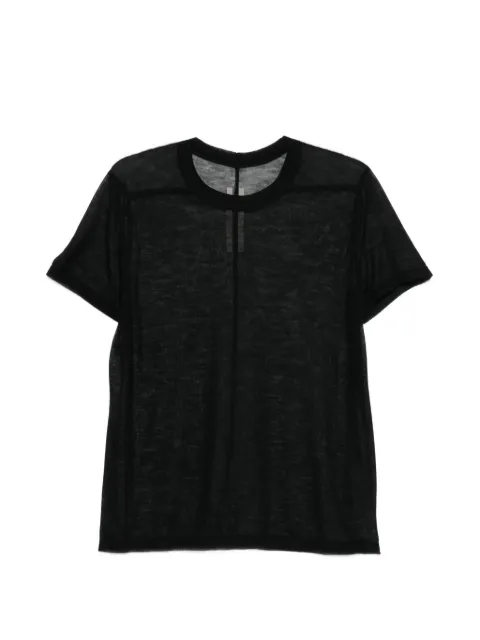 Rick Owens sheer seam T-shirt