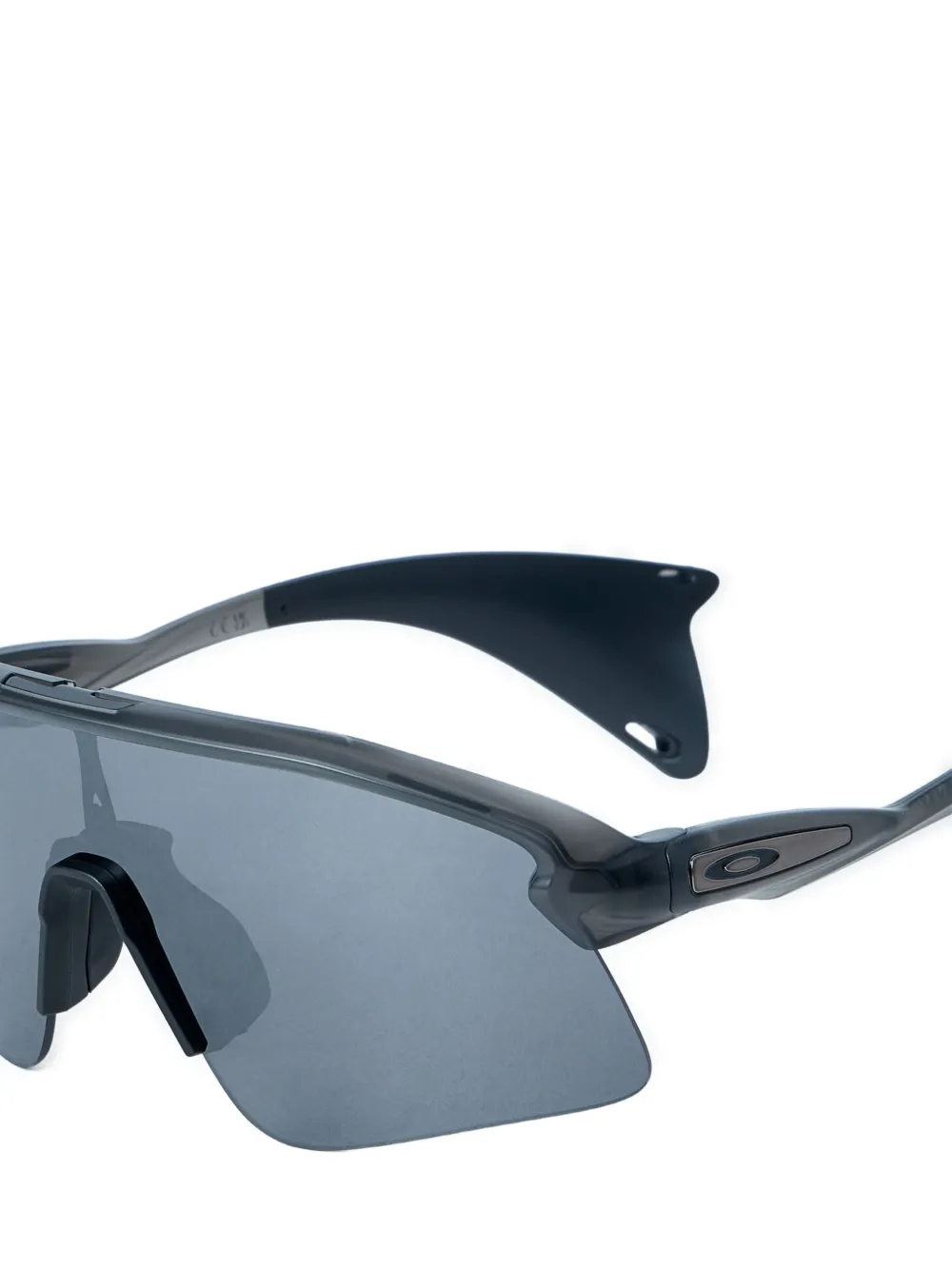 Oakley Zonnebril met logodetail Grijs