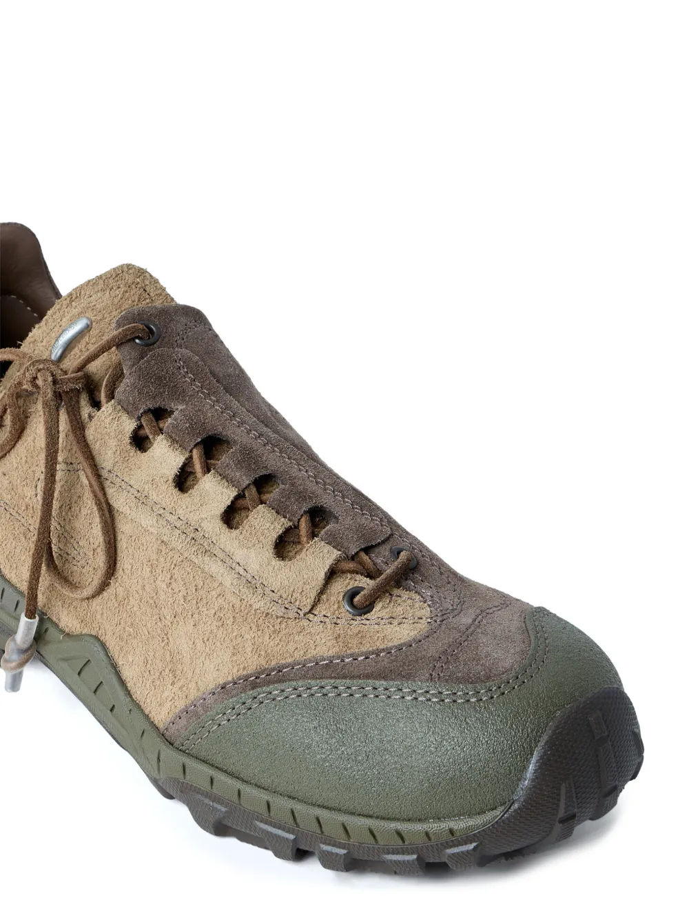 OUR LEGACY Gabe sneakers met ronde neus Beige