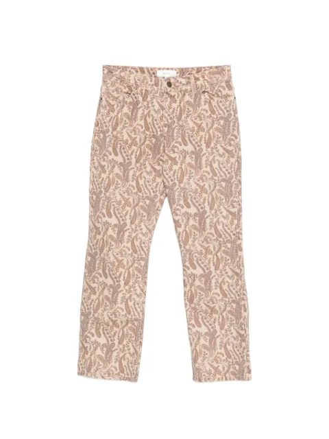 Ba&Sh Tooty paisley-print cotton trousers